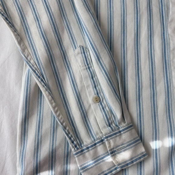 VINTAGE Nautica cotton button up - Picture 4 of 5